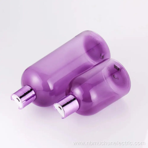 plastic pump empty luxury shampoo bottle